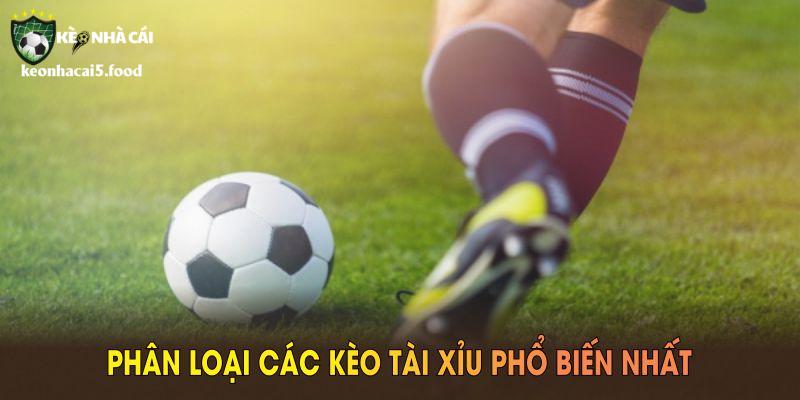 Phân loại các kèo tài xỉu phổ biến nhất tại Kèo nhà cái