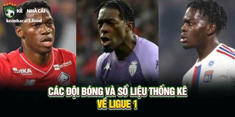 Các đội bóng và số liệu thống kê về Ligue 1