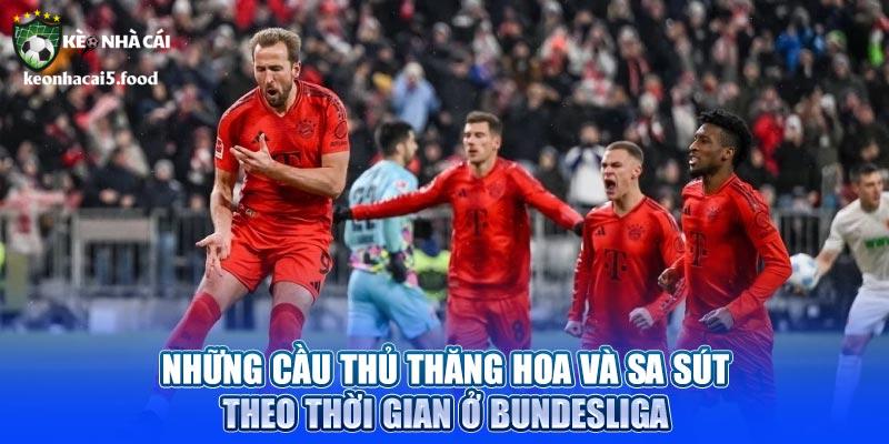 Những cầu thủ thăng hoa và sa sút theo thời gian ở Bundesliga