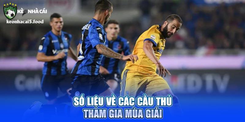 Số liệu về các cầu thủ tham gia mùa giải
